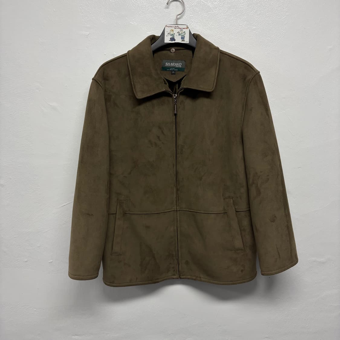 빈티지 폴리 집업 자켓 상품이미지1