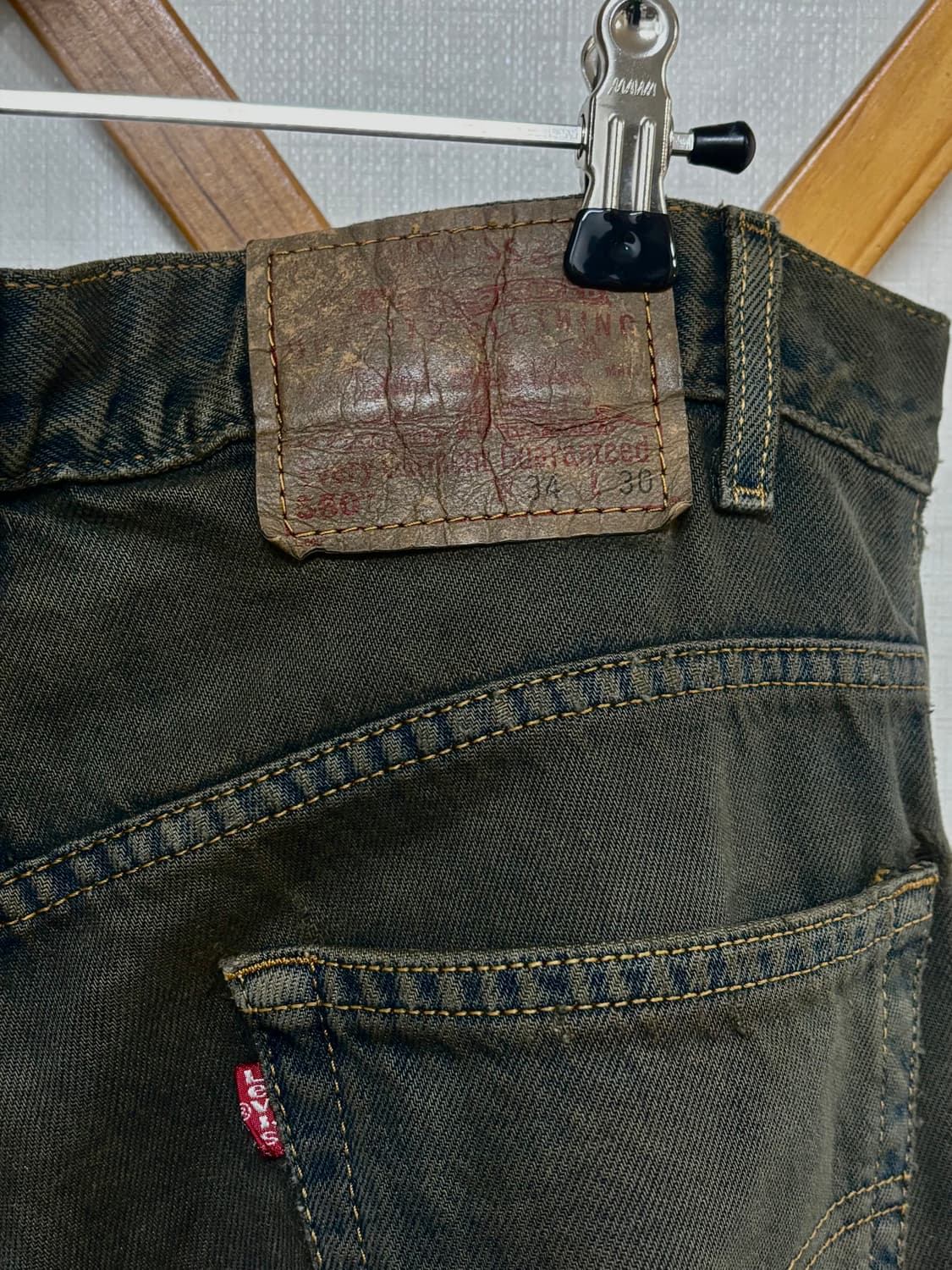 90s 리바이스 560 후염 34 30 상품이미지2