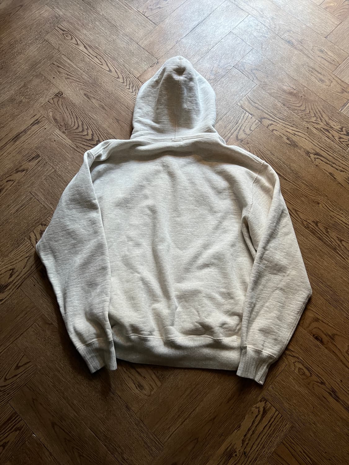 [XL]Whiteville 토요엔터프라이즈 보로 패치 리페어 후드 티셔츠 상품이미지8