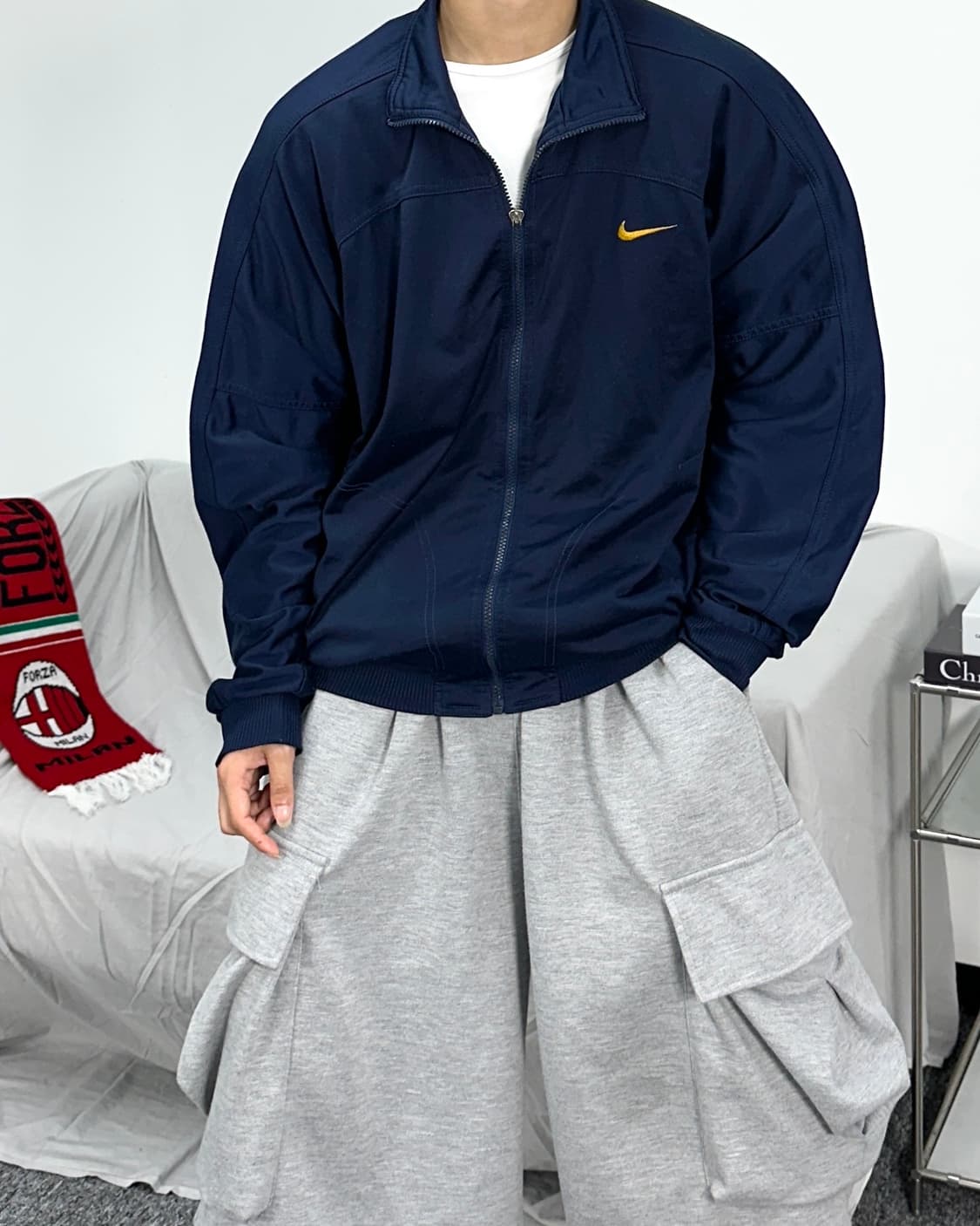 나이키 00s 올드스쿨 빅로고 져지 S 상품이미지3