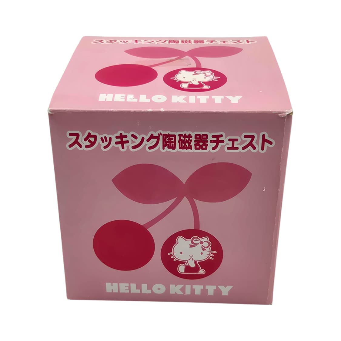 05s 체리 키티 레트로 도자기 2단 찬합 상품이미지2