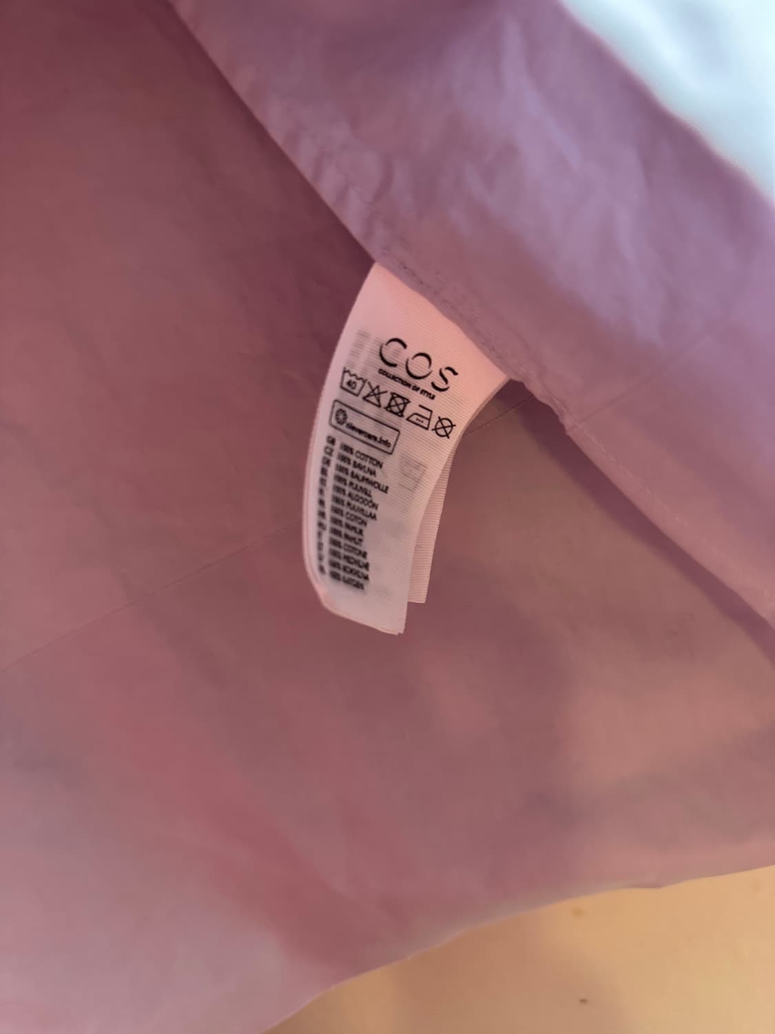 cos 코스 퍼플 셔츠 34 상품이미지5