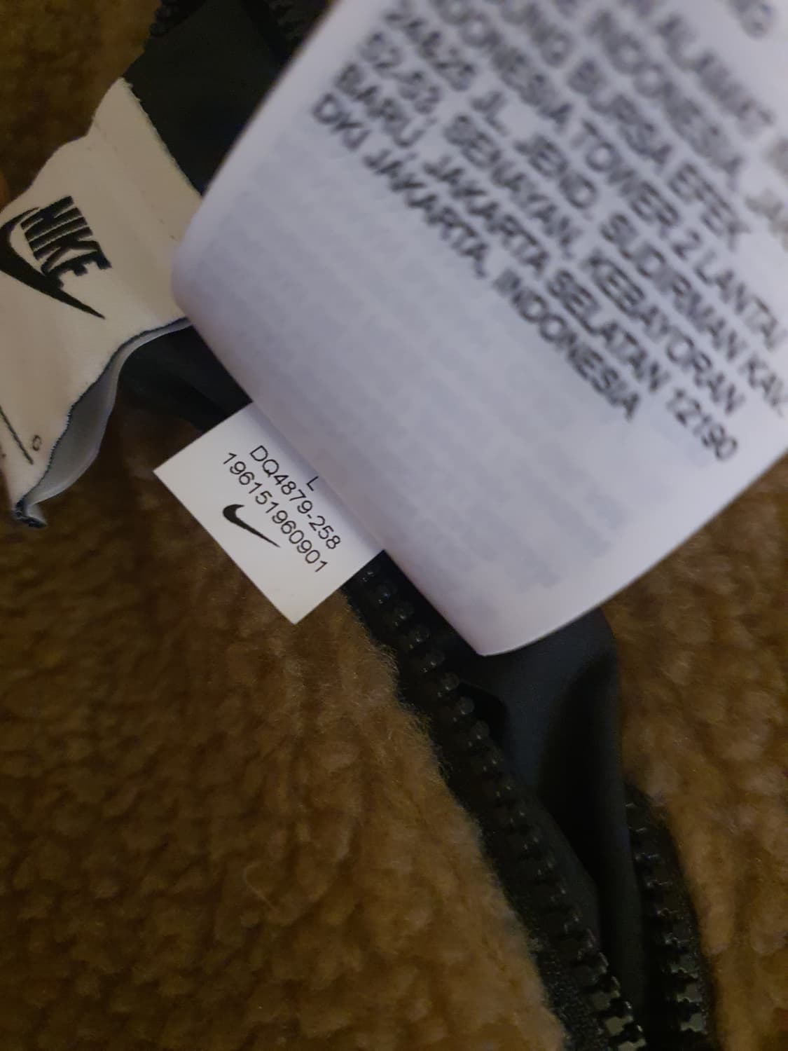 나이키 리버시블 양털베스트 상품이미지6