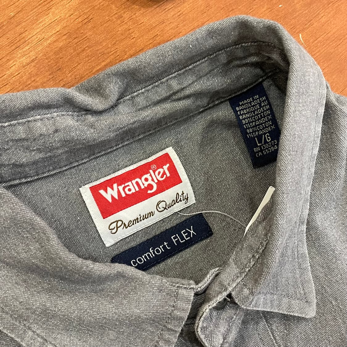 (L) Wrangler 랭글러 셔츠 상품이미지6