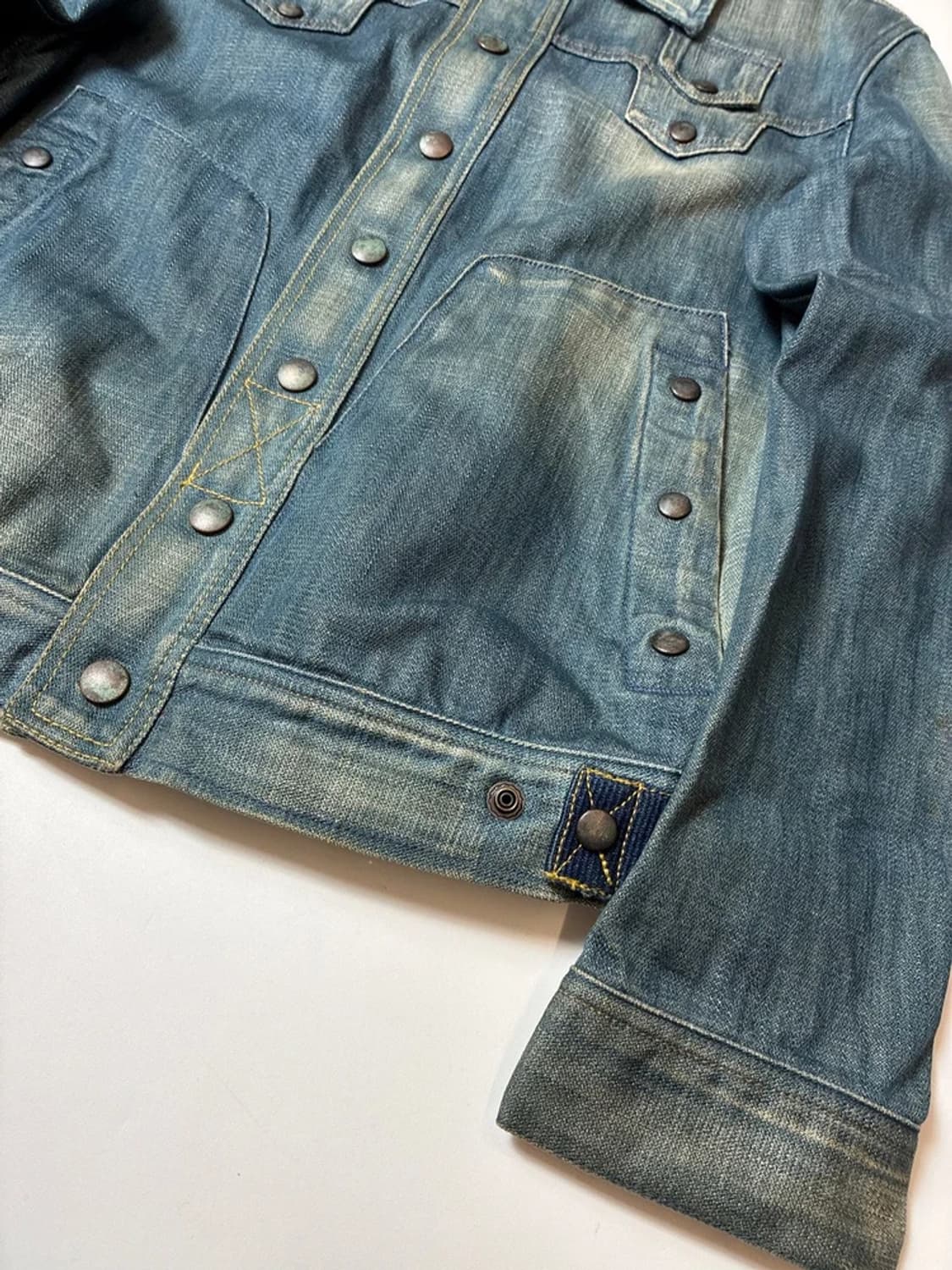 디젤 00's JAA 워시드 데님 자켓 PN8342 상품이미지5