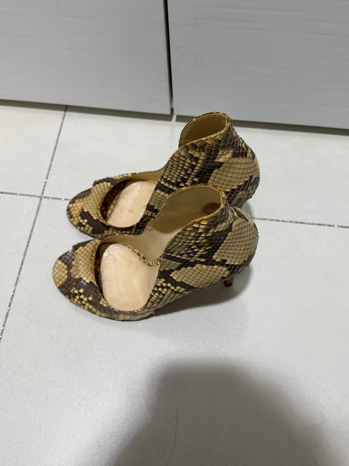 지안비토 로시 뱀피 힐 상품이미지2