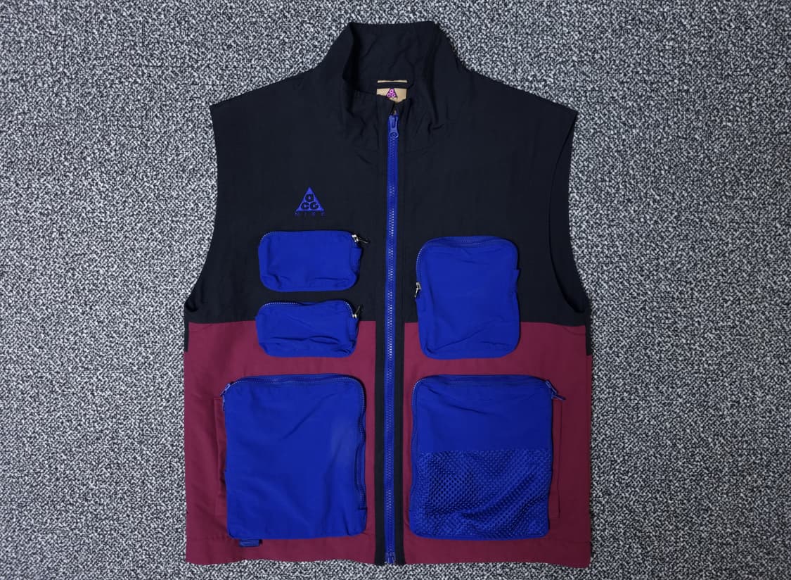 [무료배송][M/95]나이키 ACG 남성용 베스트 블랙 다크 비트룻 상품이미지2