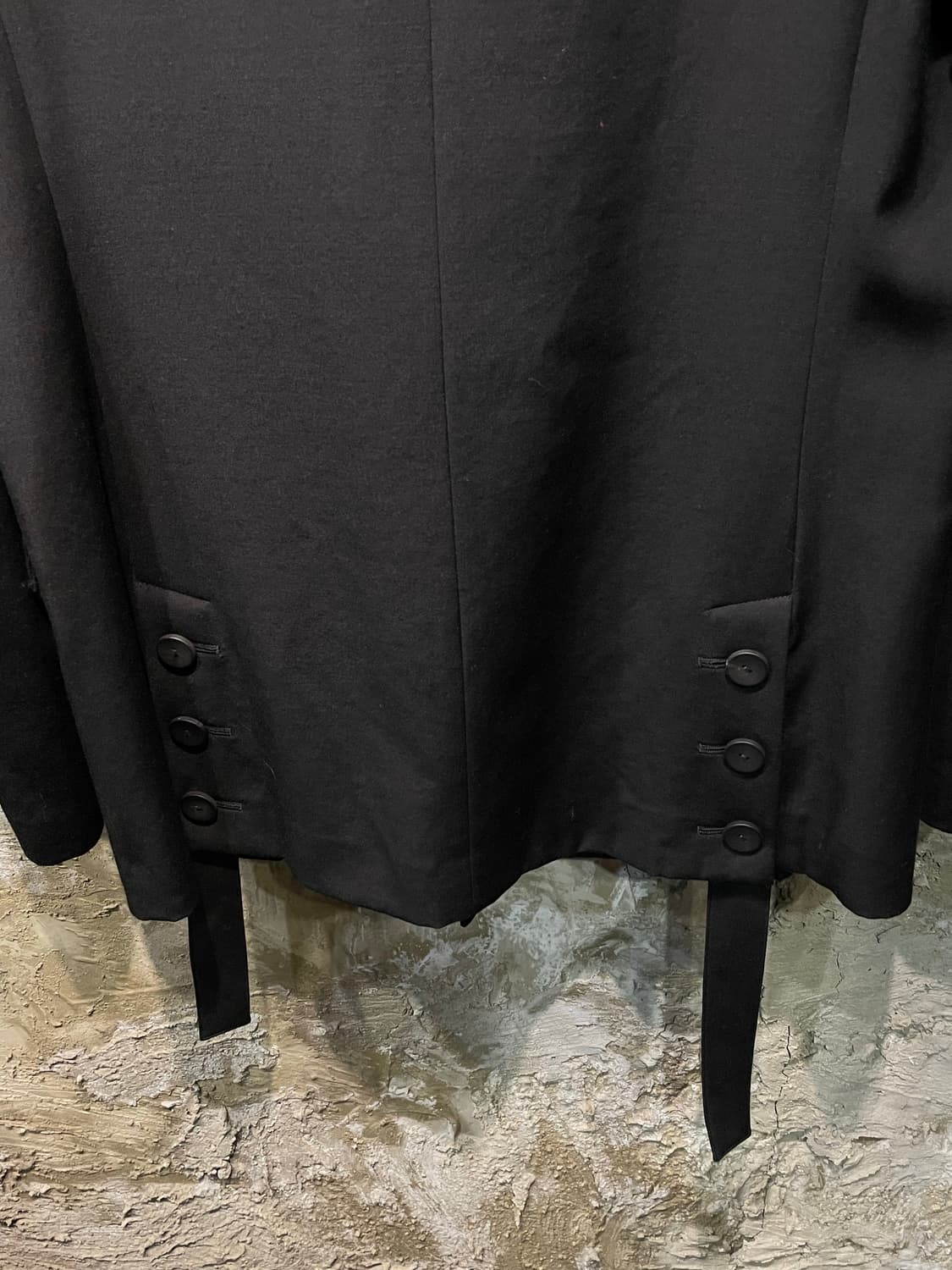 Yohji yamamoto Twill belted pick jacket 상품이미지5