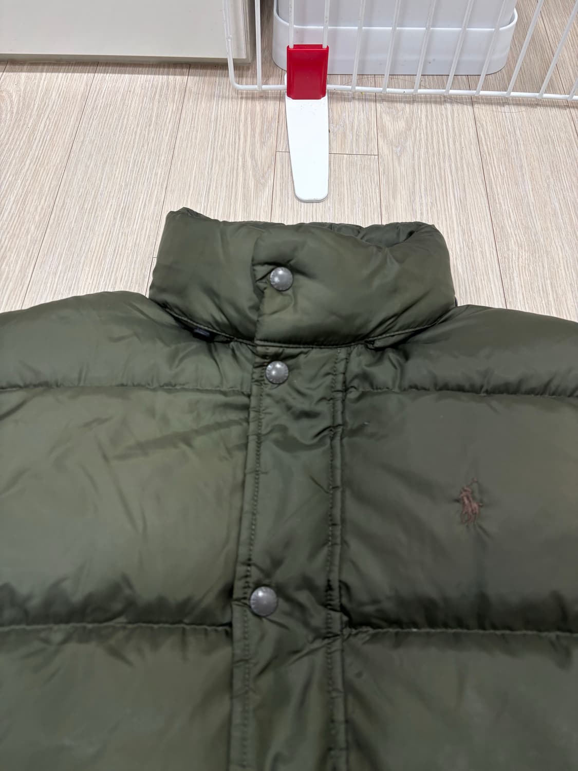 폴로 랄프로렌 카키 패딩 상품이미지2