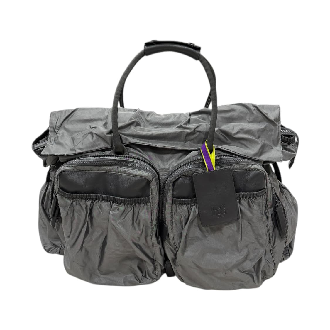 이세이미야케 플리츠플리즈 나일론 보스턴백 가방 그레이 상품이미지3