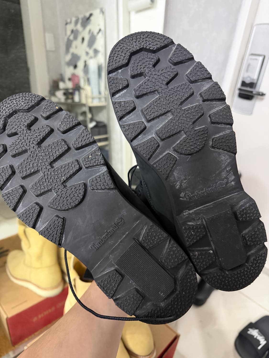 팀버랜드 6인치 블랙 워커 260사이즈 상품이미지4