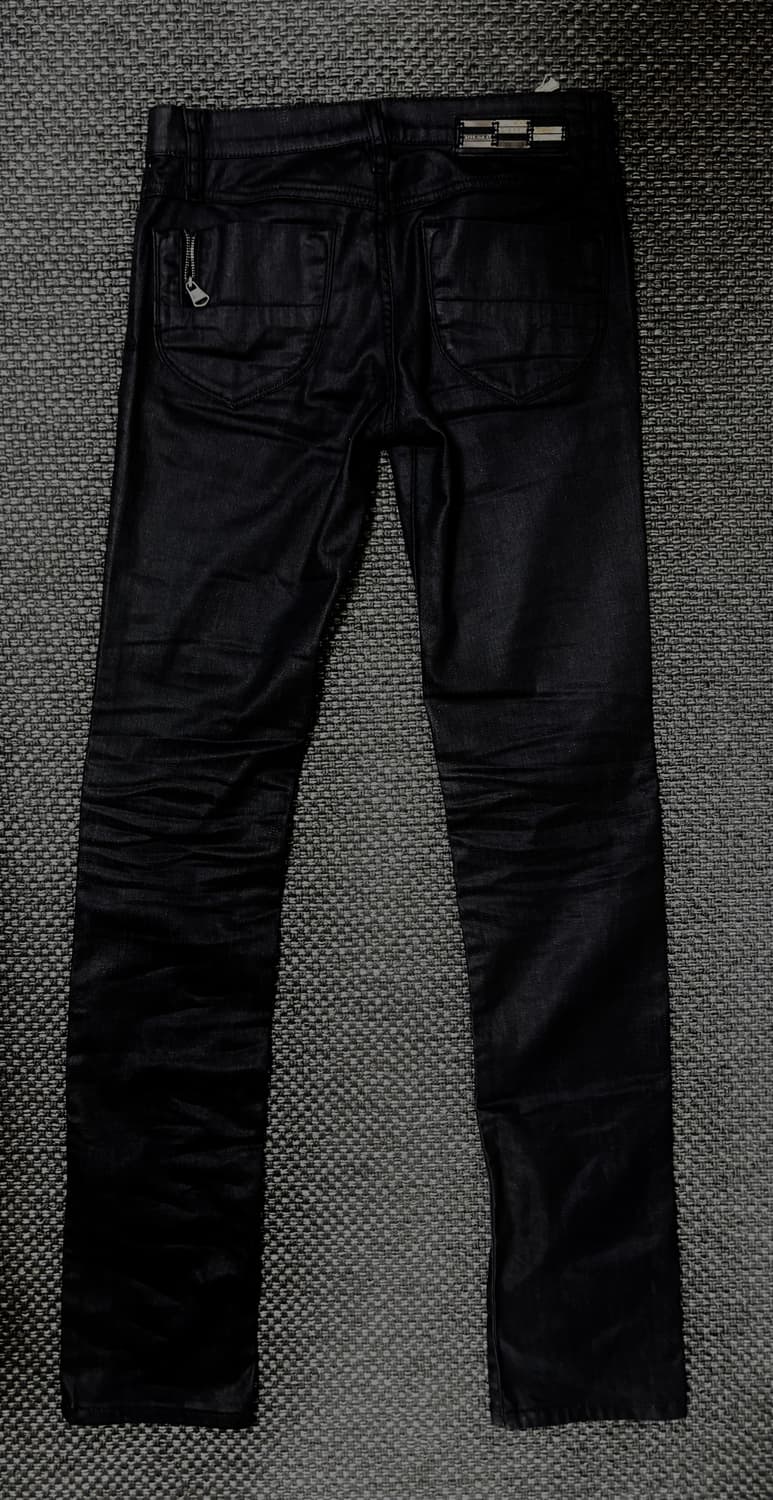 Diesel wax coated black denim 상품이미지3
