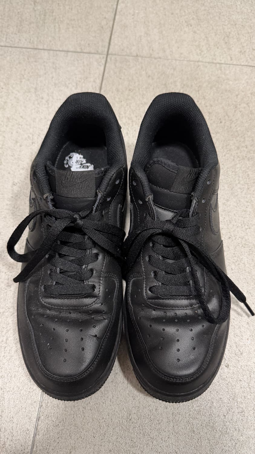 나이키 에어포스 올블랙 280 상품이미지1