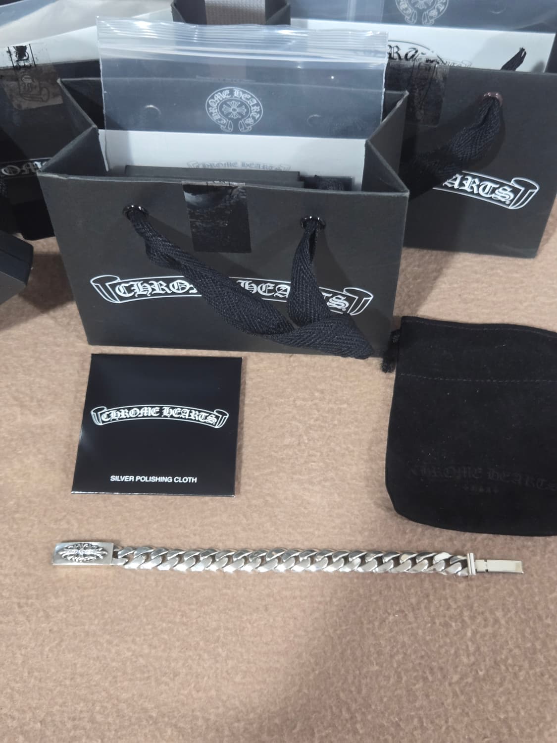 정품 크롬하츠 베이비 클래식 플로랄 파베 상품이미지2