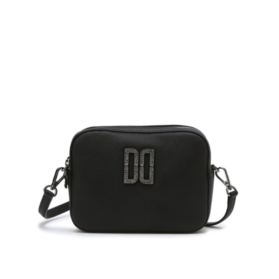 닥스 스왈로브스키 크리스탈 DD로고 장식 소가죽 여성 크로스백 새제품 상품이미지1