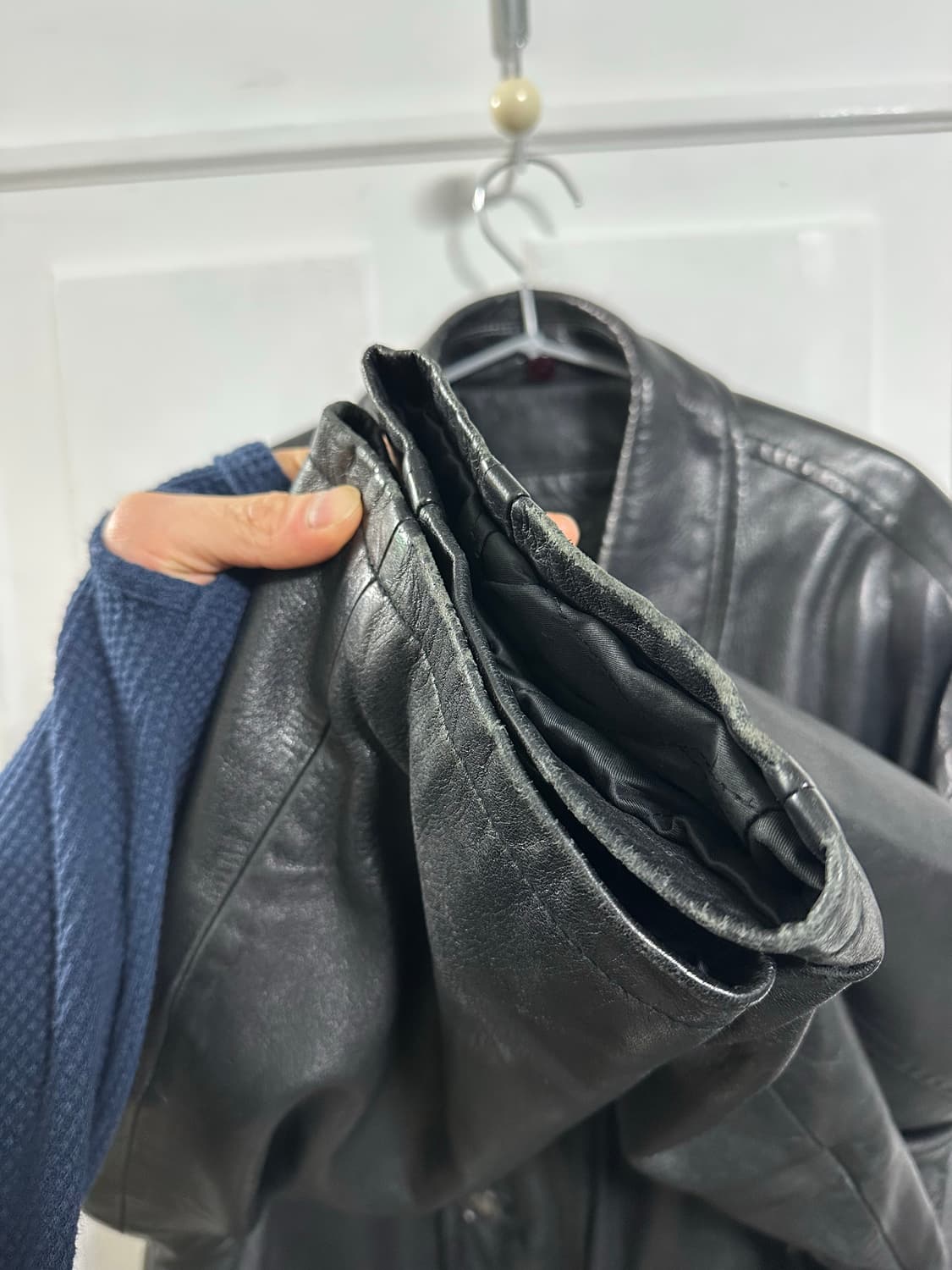 파블로 레더 카 코트 상품이미지3