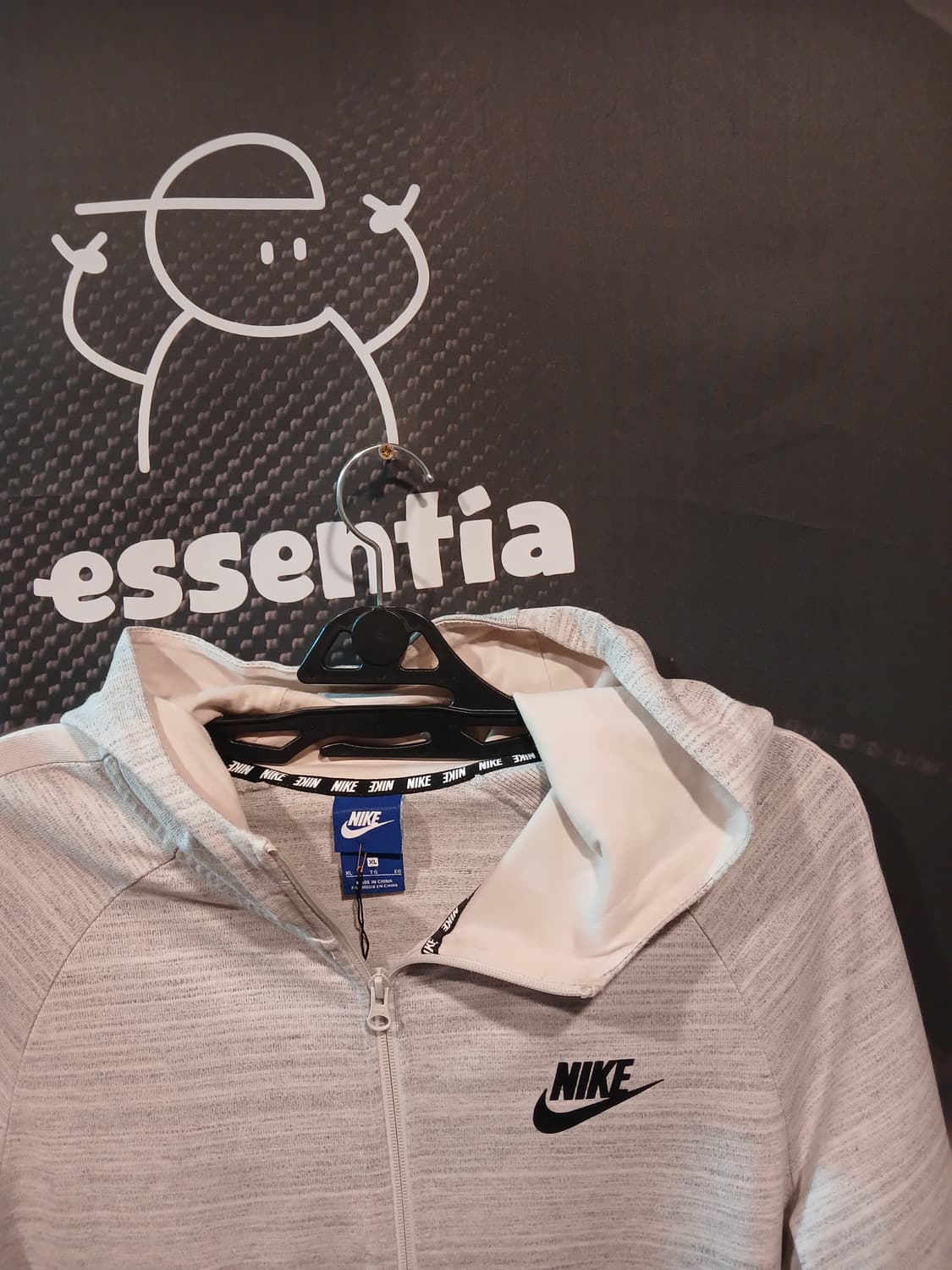 나이키 후드집업 어드벤스15 니트 풀집 그레이 상품이미지2