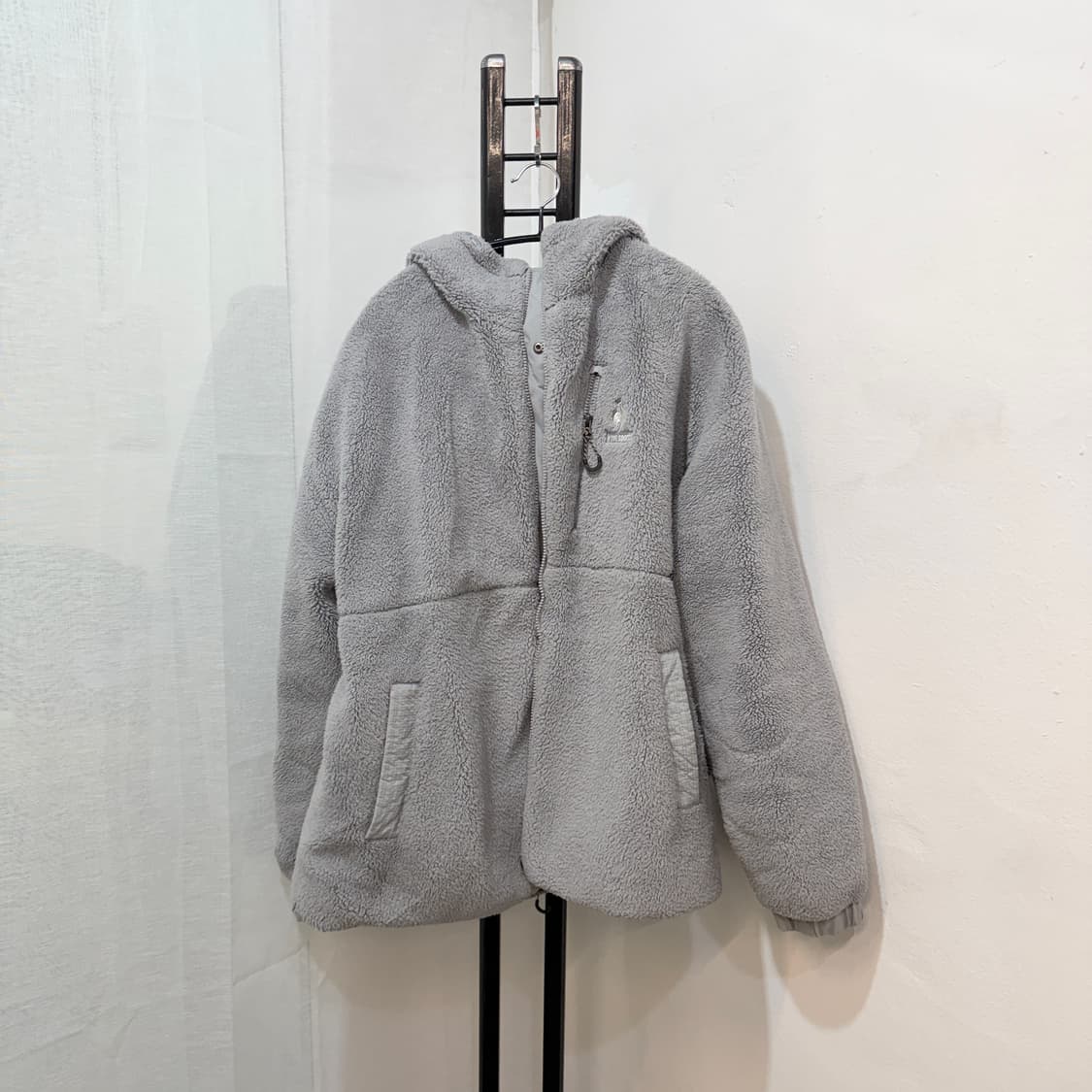 (110)르꼬끄 양면 점퍼 플리스 뽀글이 덤플 리버시블 4029 상품이미지9