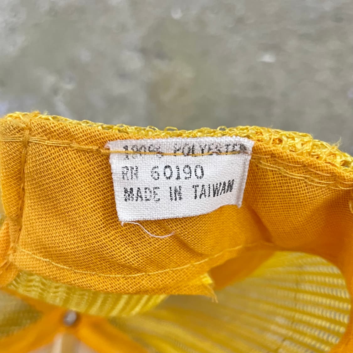 1982 워슈갈 야마하 내셔널 트러커 햇 상품이미지7