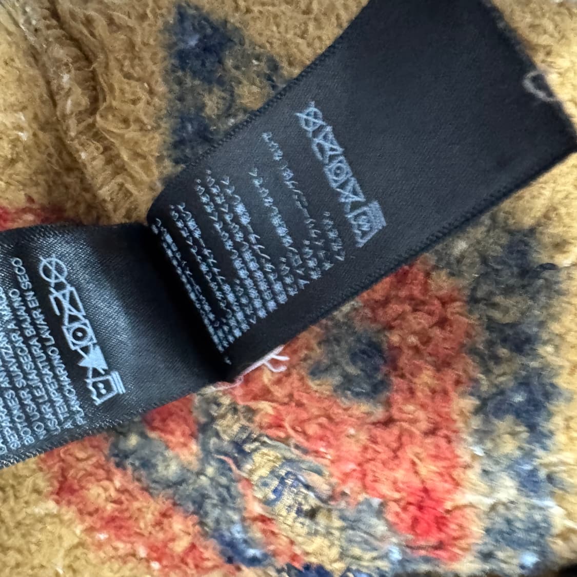 노스페이스 패턴 후리스집업 여성 M사이즈 상품이미지4