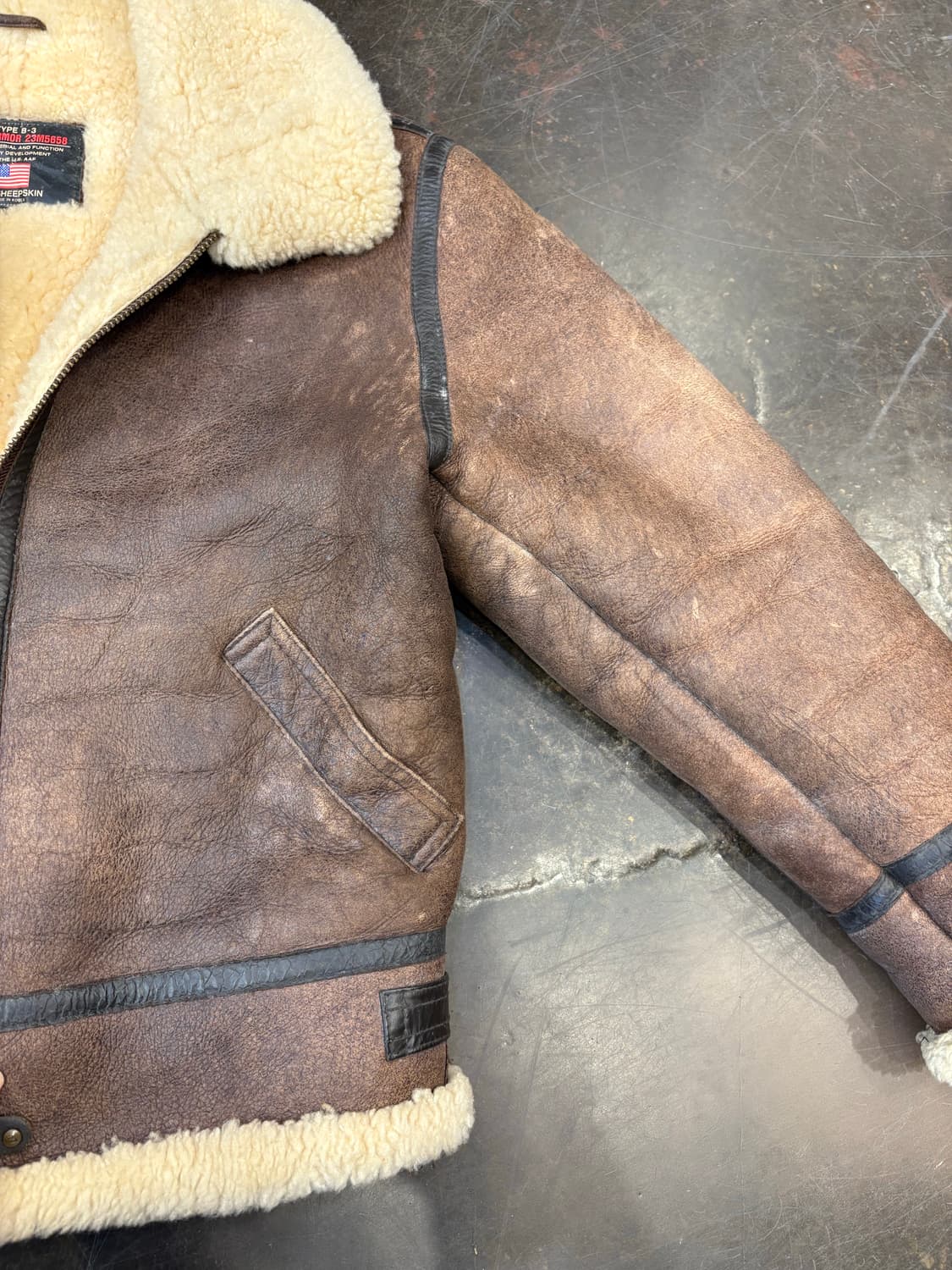 Wind armor b3 무스탕 상품이미지5