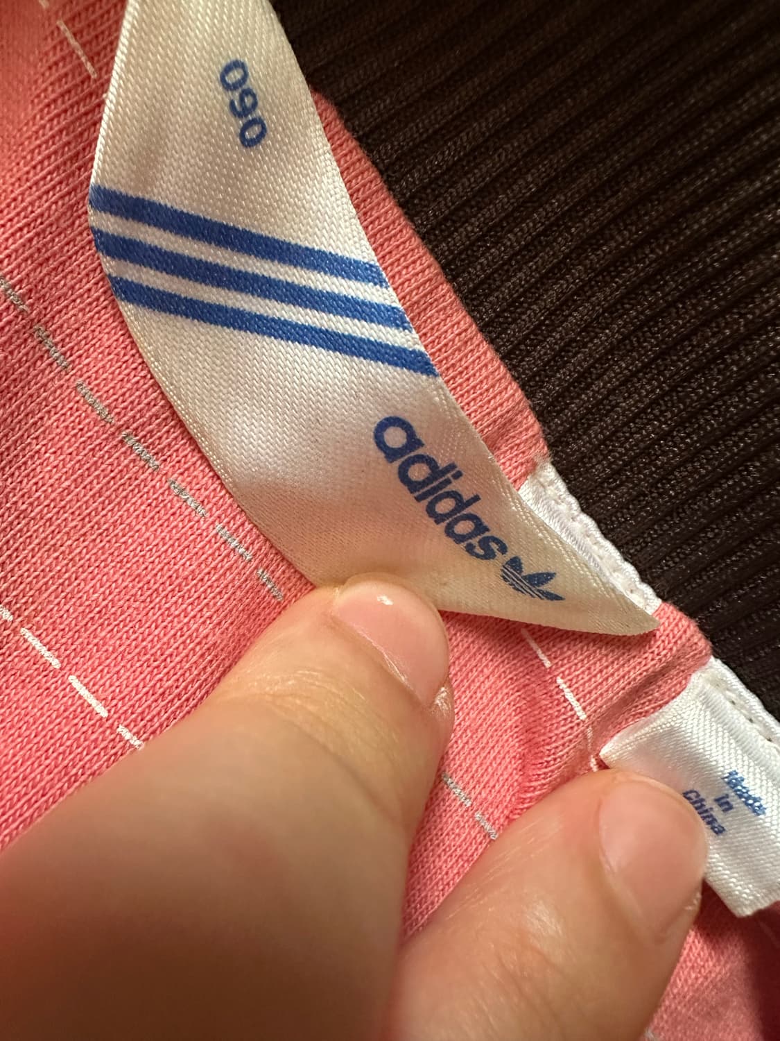 아디다스 대장 바람막이 아디다스 브라운 핑크 불꽃 바막 집업 파이어버드 상품이미지4