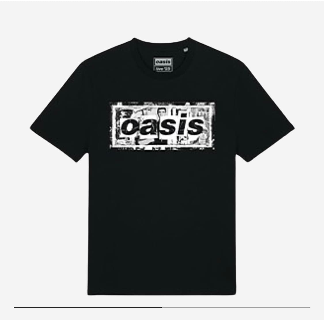 (미개봉) 오아시스 Oasis 반팔 티셔츠 L - 공식 MD 상품이미지1