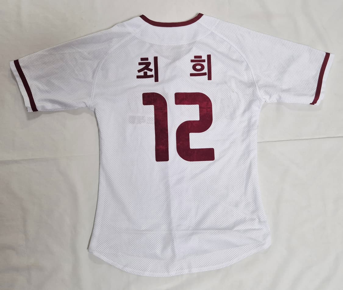 넥센 히어로즈 홈 최희 실착 유니폼 팝니다  상품이미지2