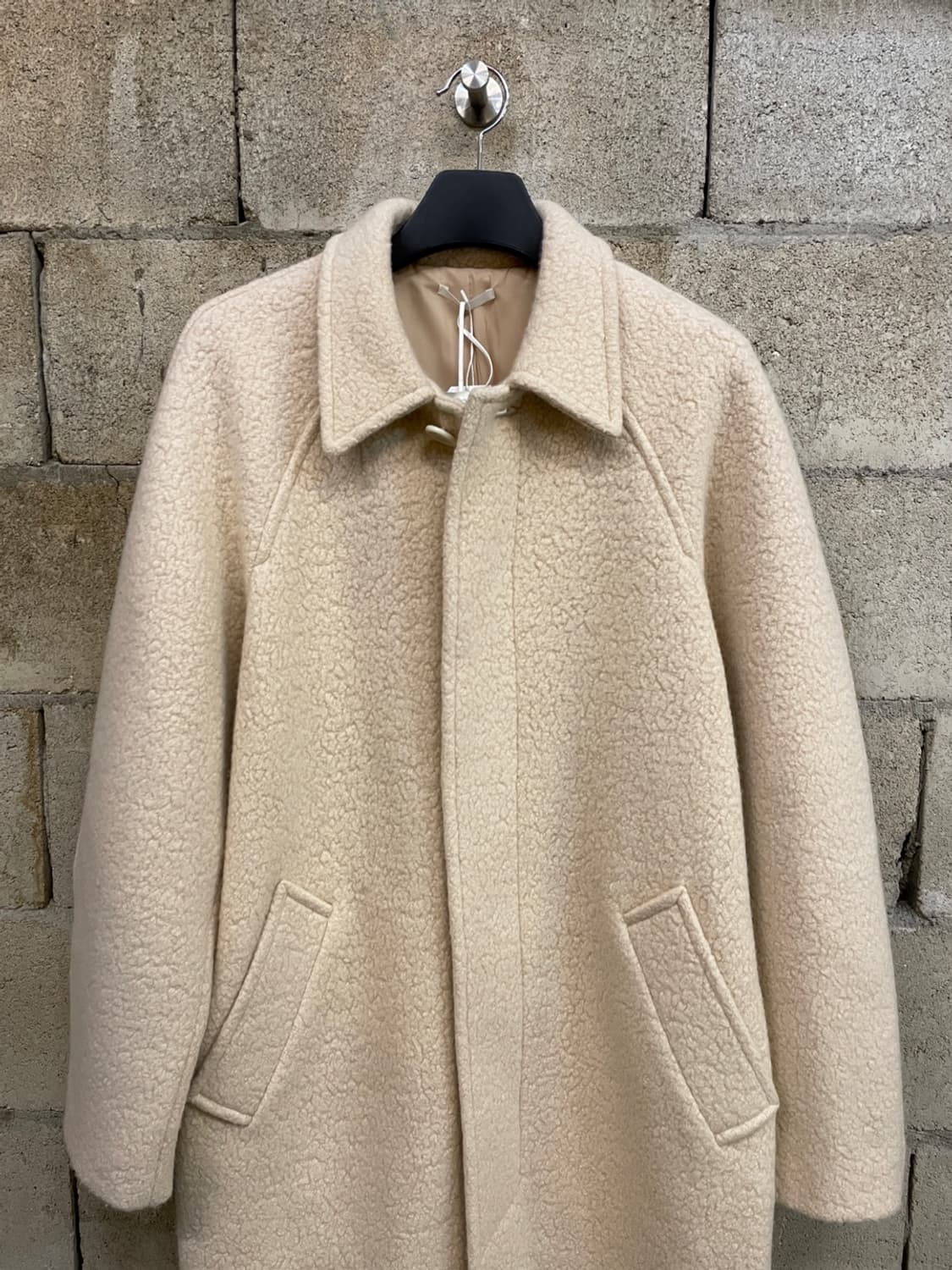 아모멘토 부클 알파카 울 코트 상품이미지3