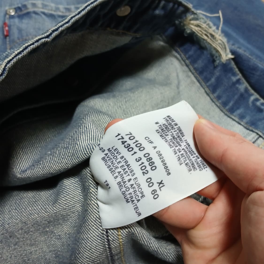 리바이스 엔지니어드진 트러커 청자켓 청셔츠 데님 자켓 상품이미지7