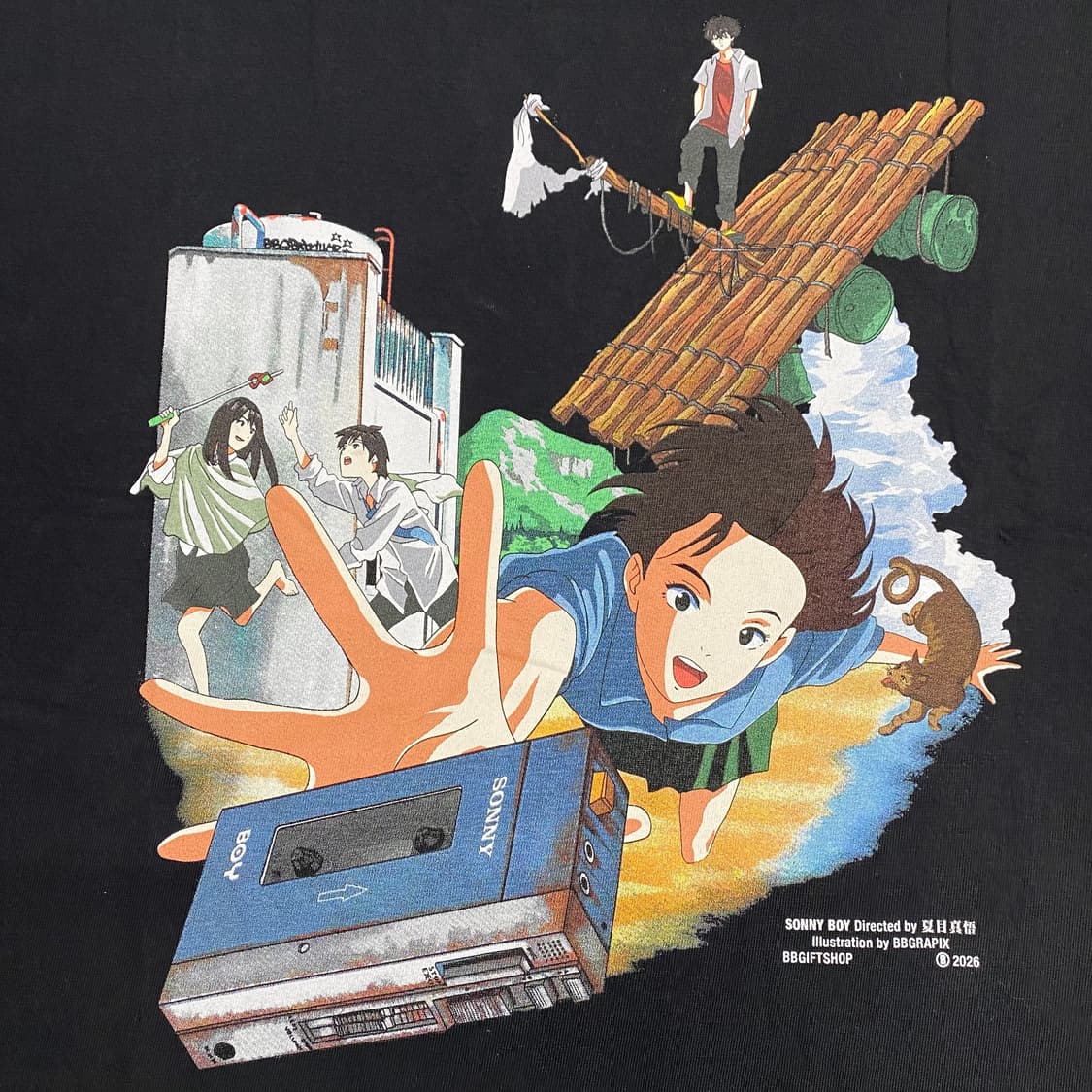서니보이 부틀렉 애니메이션 티셔츠 상품이미지4