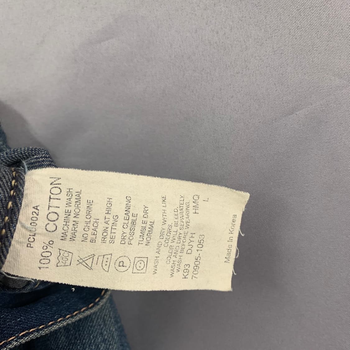 L 리바이스 70905 웨스턴 데님 트러커 청자켓 상품이미지6