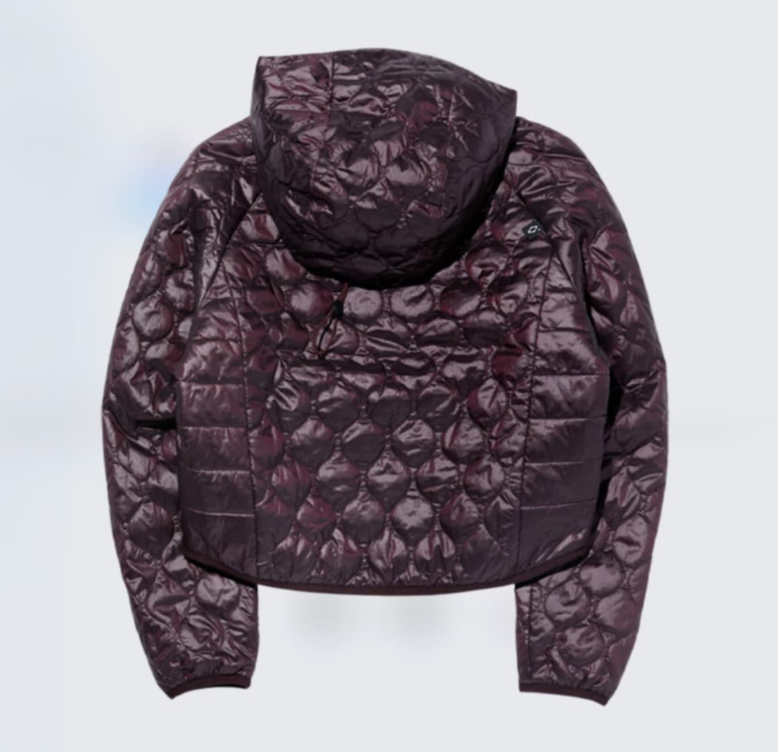 미스치프 경량패딩 롬버스 퀼티드 자켓 퍼플 상품이미지2