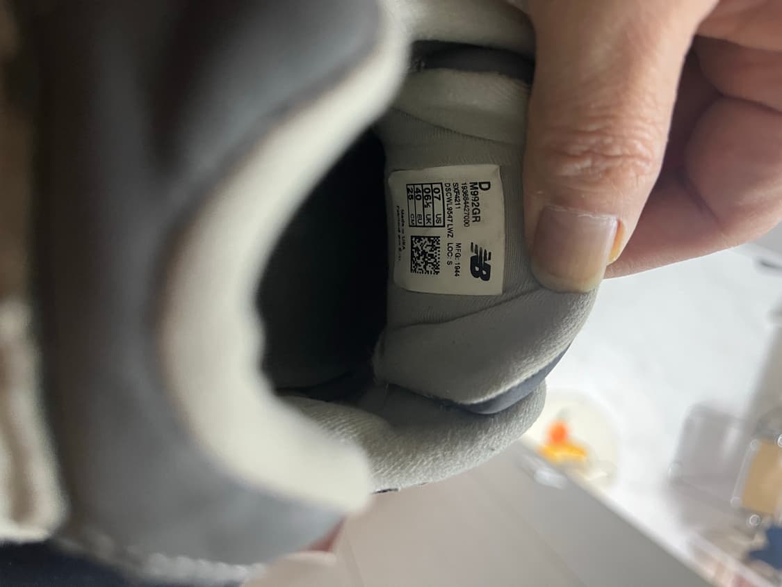 뉴발란스 992 Made in USA core grey 250 상품이미지9