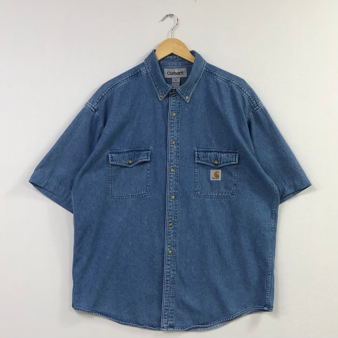 XL 칼하트 데님 셔츠 상품이미지2