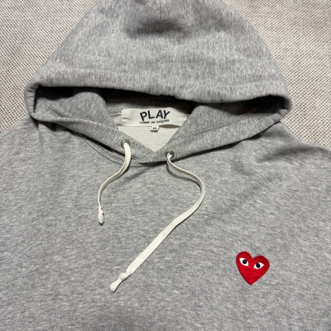 꼼데가르송 레드와팬 후드티 상품이미지2