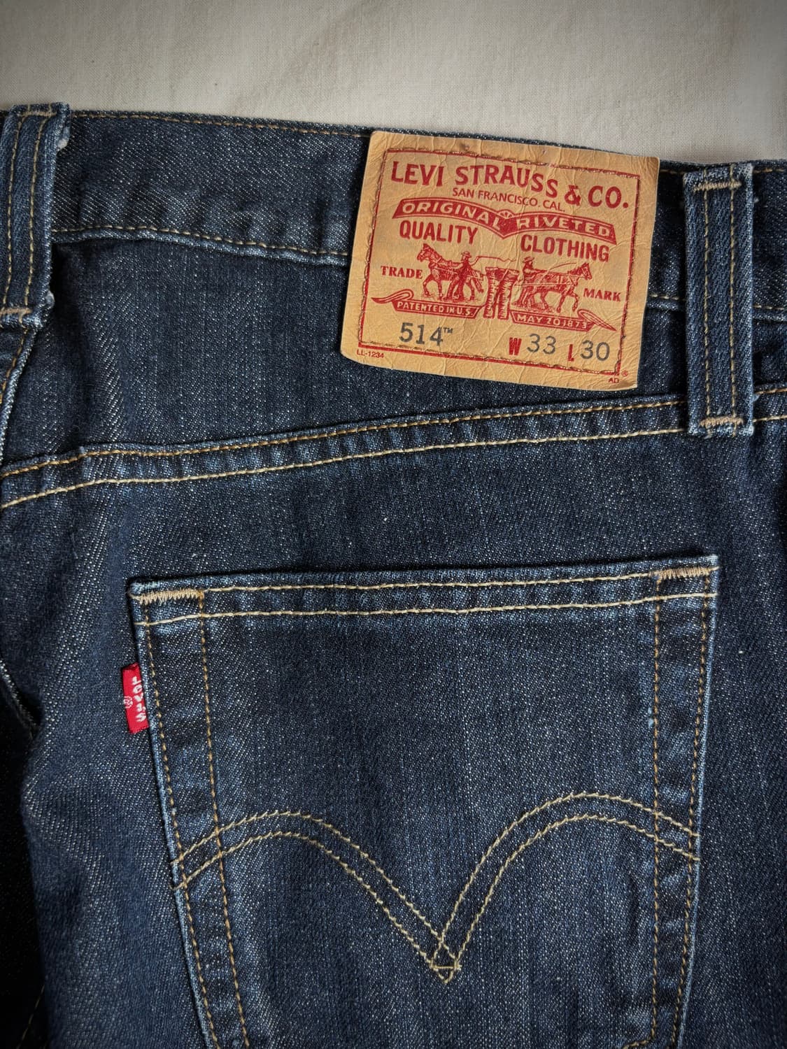 Levis 리바이스 514 데님팬츠 W33 L30 상품이미지3
