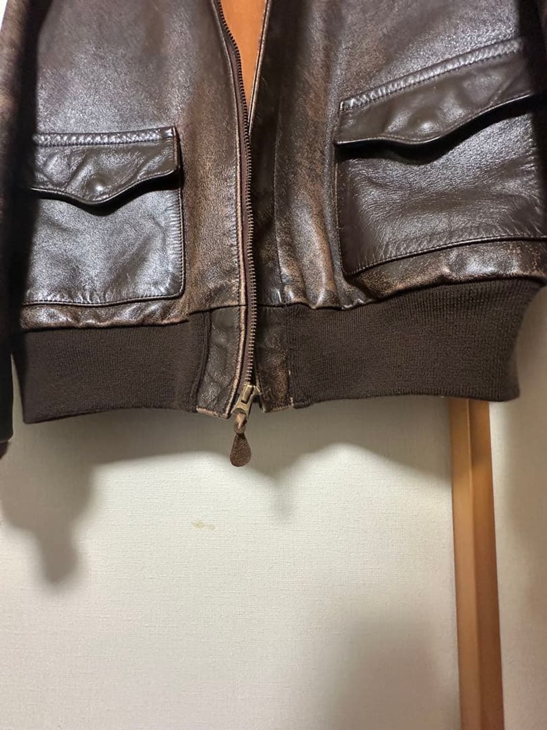(38) 버즈릭슨 a-2 홀스하이드 가죽자켓 상품이미지3