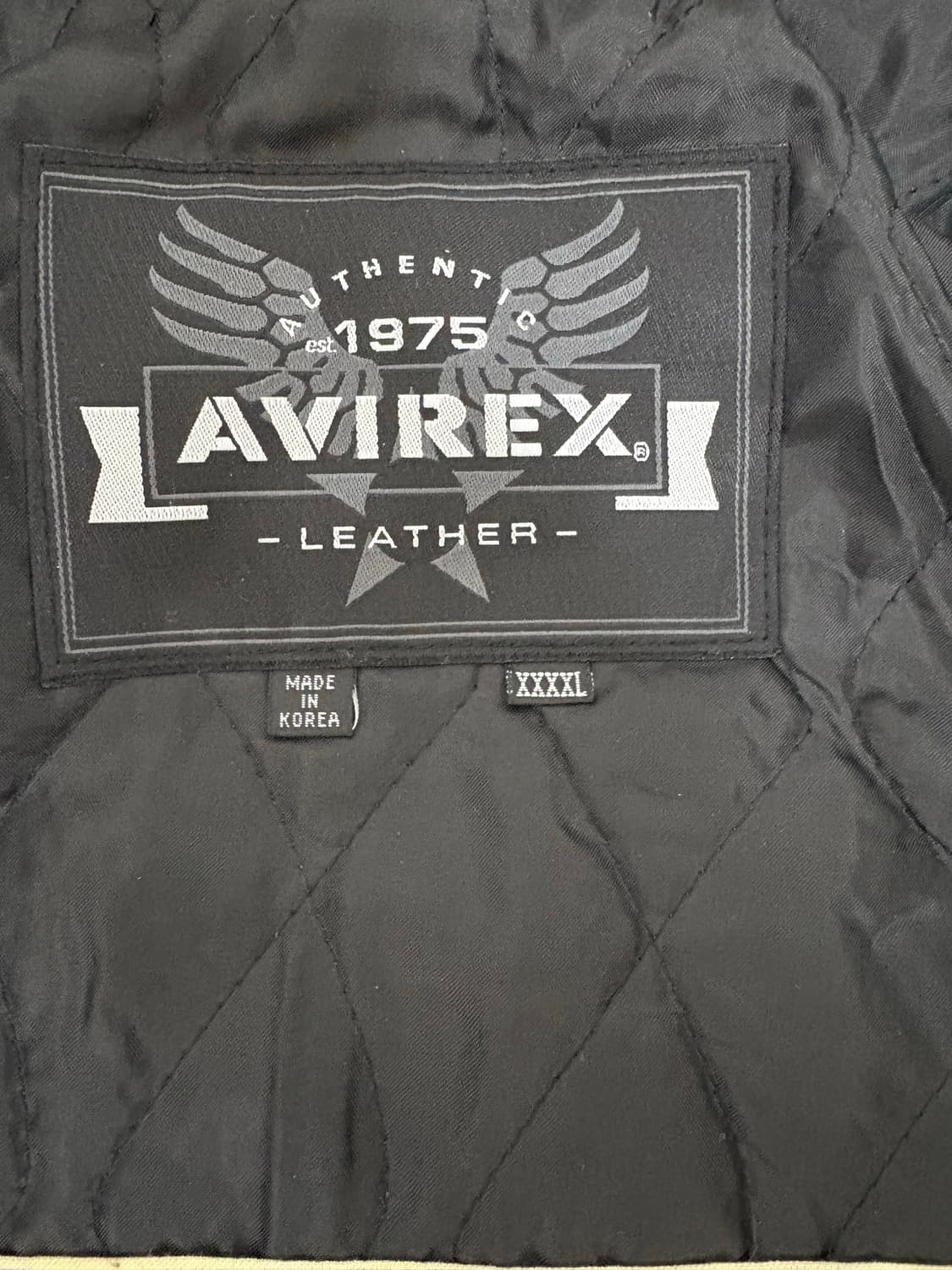 아비렉스 네이벌 바시티 레더자켓 상품이미지4