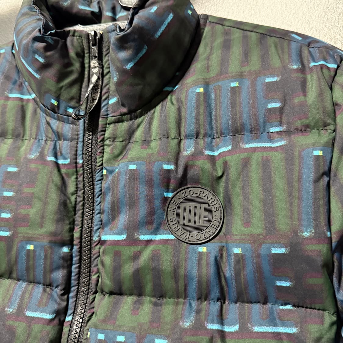 국내 매장판 겐조 풀 패턴 구스다운 푸퍼 패딩 점퍼 상품이미지5