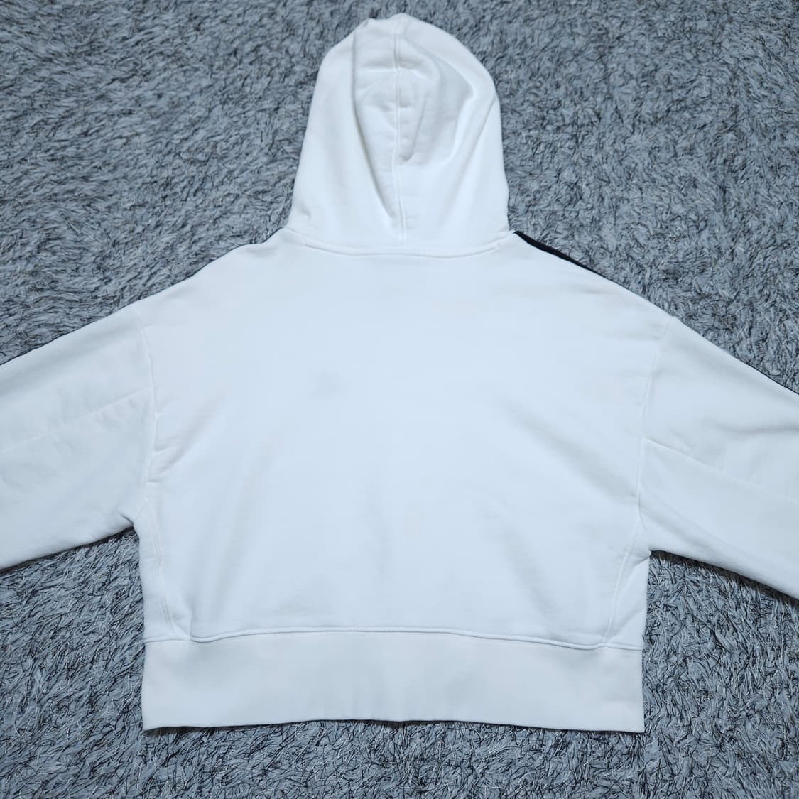 아디다스) XS 여자 크롭 후드티셔츠 / 왕눈이샵 상품이미지6