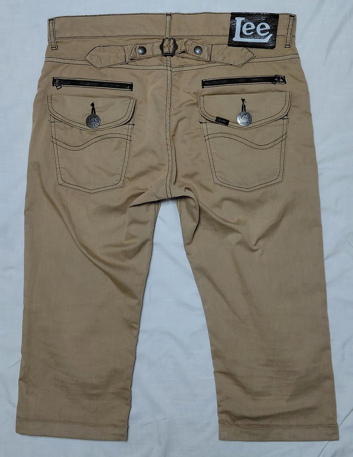 [34] Lee x Edwin Japan 멀티 지퍼 신치백 크롭 팬츠 상품이미지8