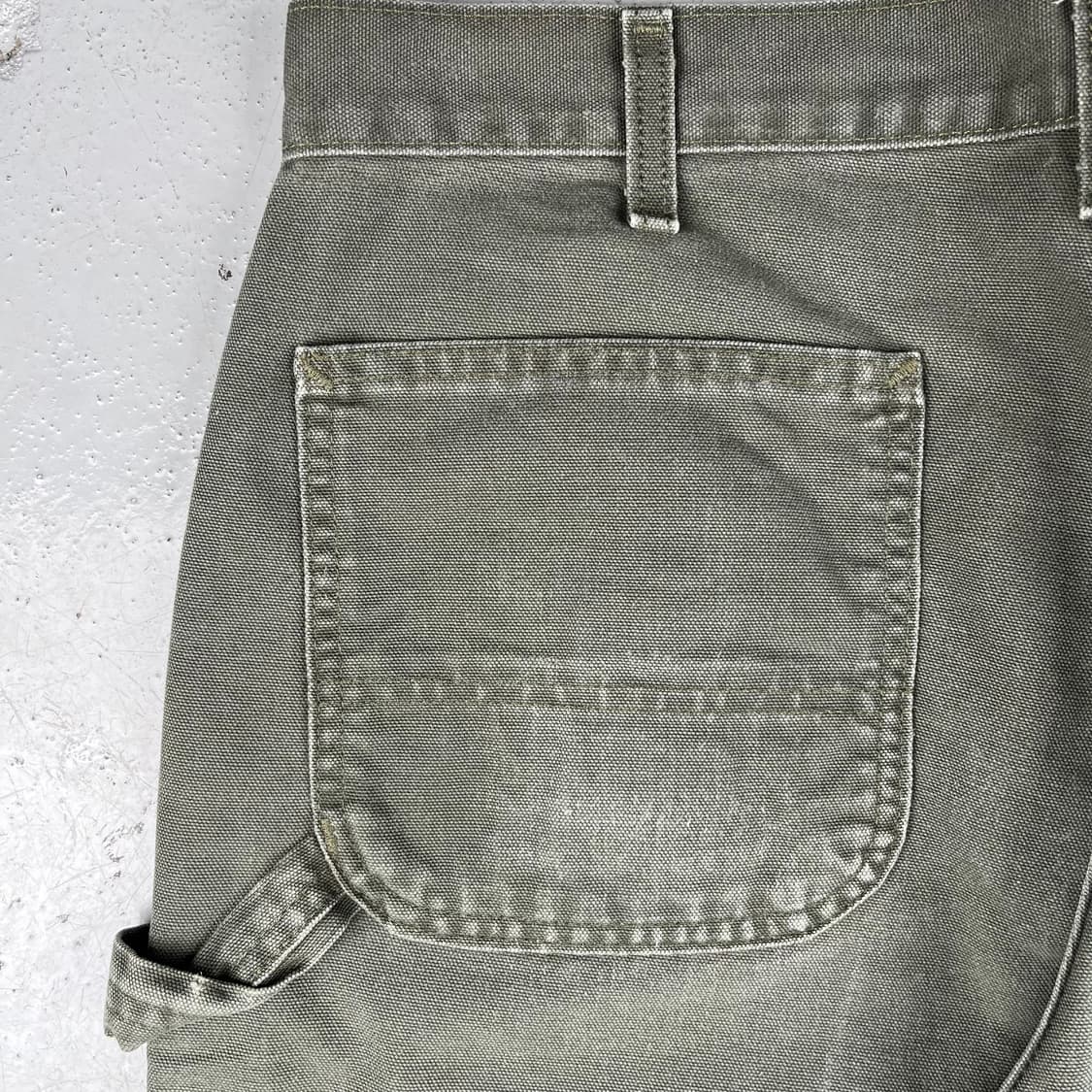 칼하트 모스그린 싱글니 카펜터 팬츠 B11MOS 상품이미지7