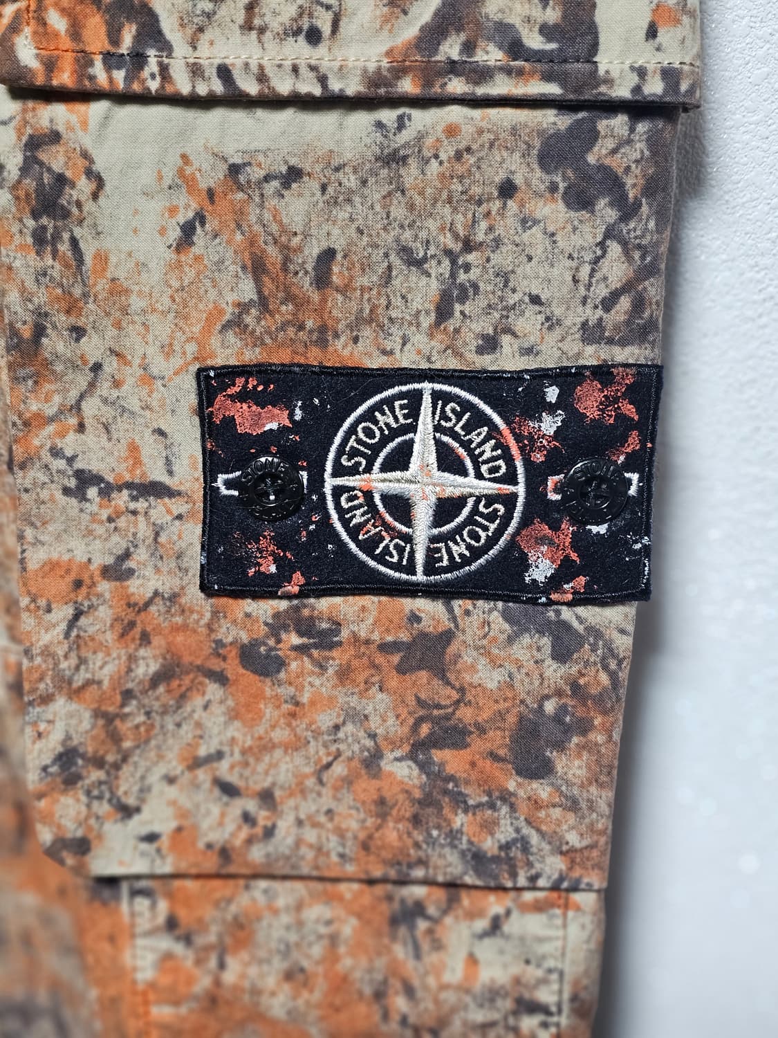 스톤아일랜드 페인트볼 카모 코튼 코듀라 팬츠 (새 상품) 상품이미지2