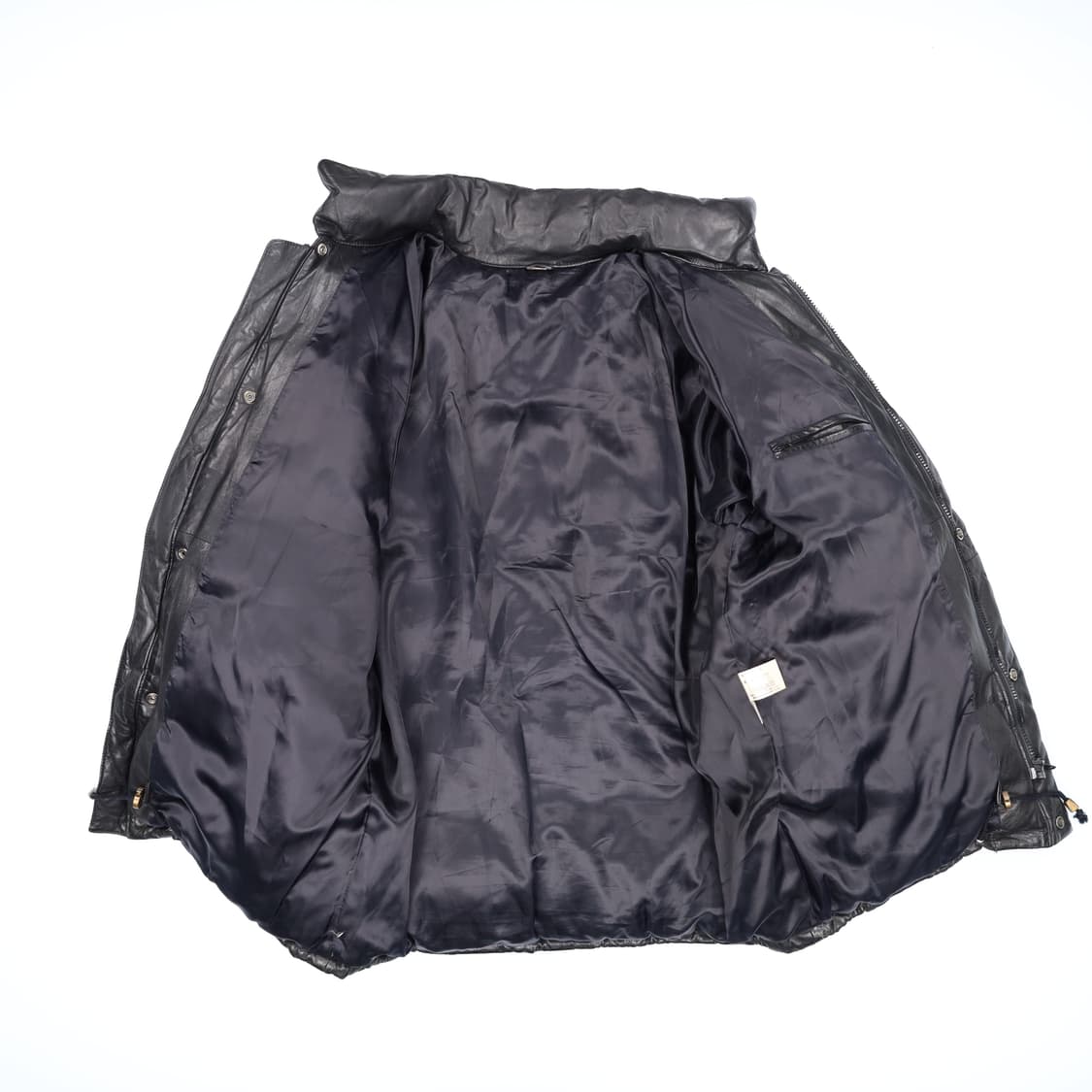 L 일본 빈티지 소가죽 덕다운 푸퍼 패딩 파카 4171 상품이미지3