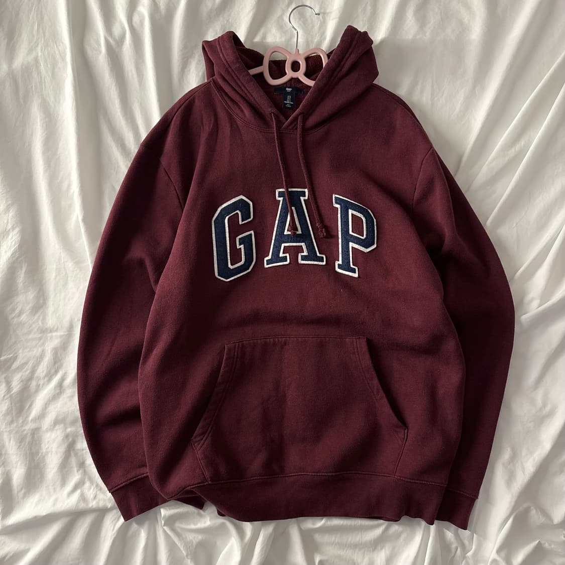 갭 버건디 후드티 상품이미지1