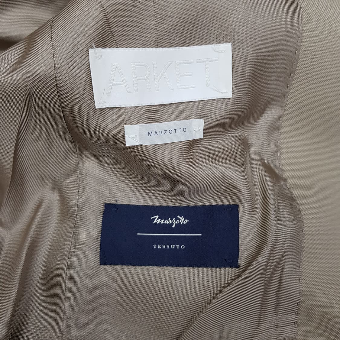 아르켓 ARKET 울 싱글 테일러드 자켓 160/76 사이즈 상품이미지6