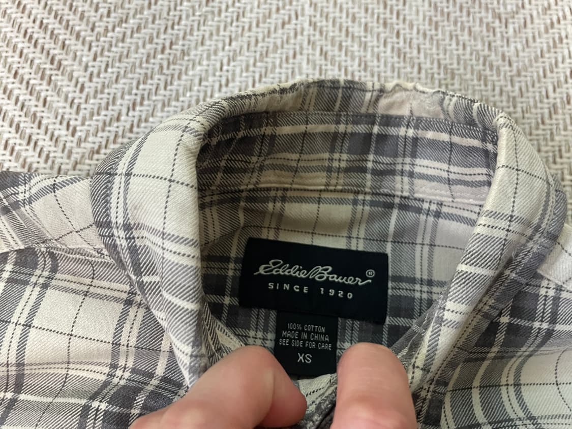 에디바우어 체크셔츠 상품이미지6