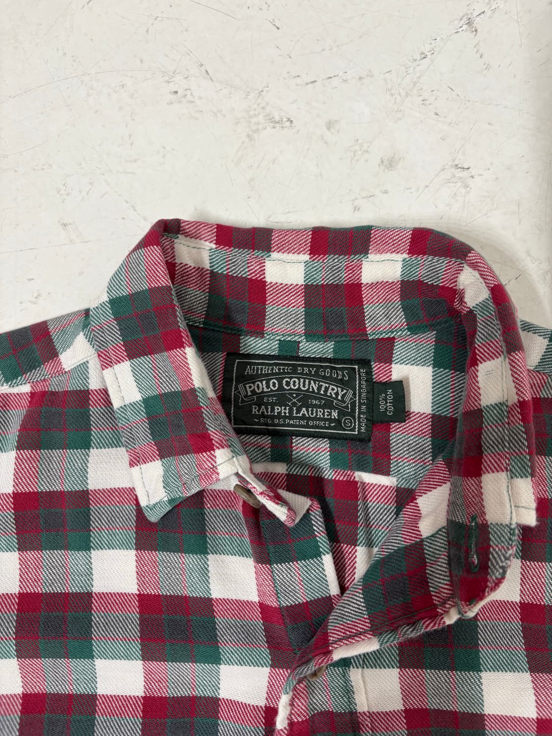 90‘s Polo country Flannel 2pocket  shirt 상품이미지6