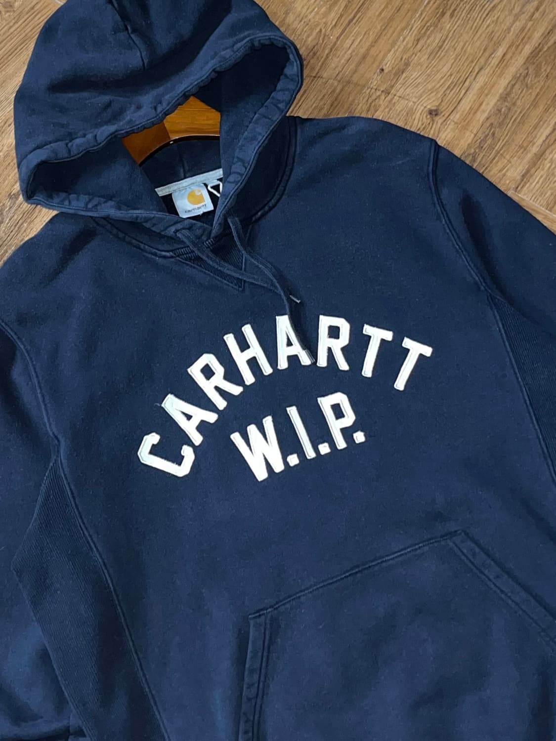 Carhartt Wip 로고 후드티 상품이미지4